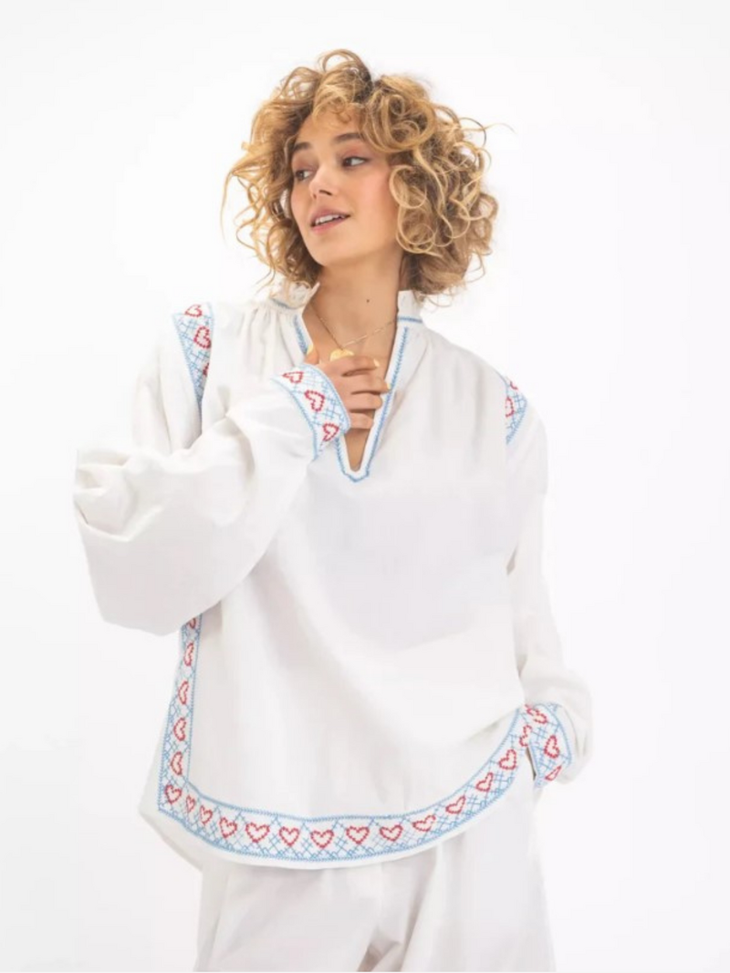 V.de.vinster. Blouses White