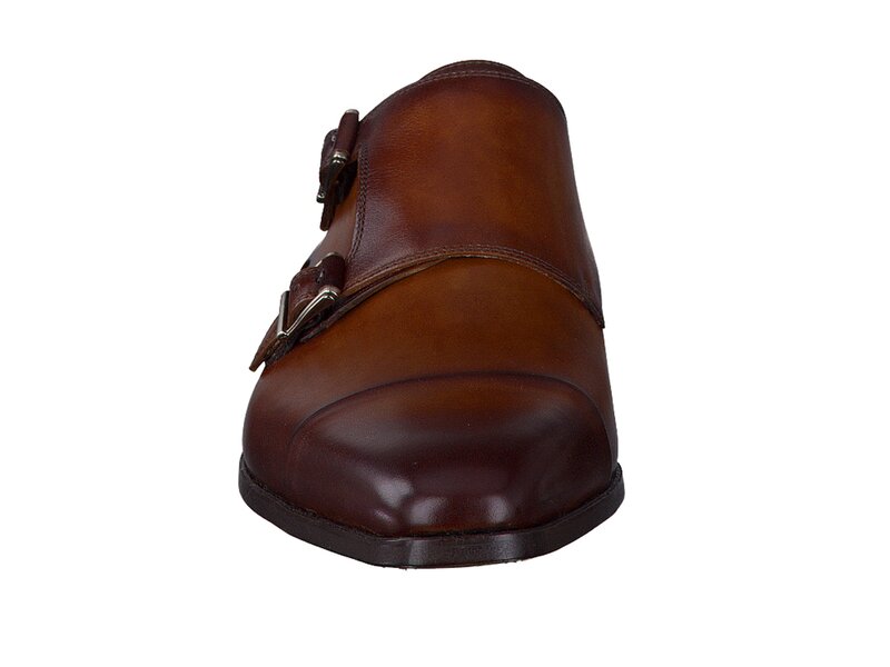 Magnanni Shoes With Buckle Cognac