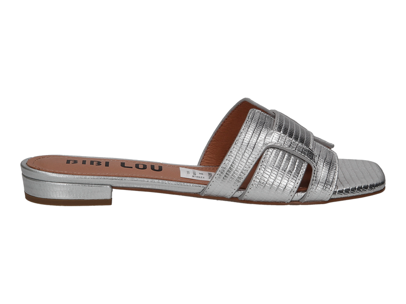 Bibi Lou Mules Silver