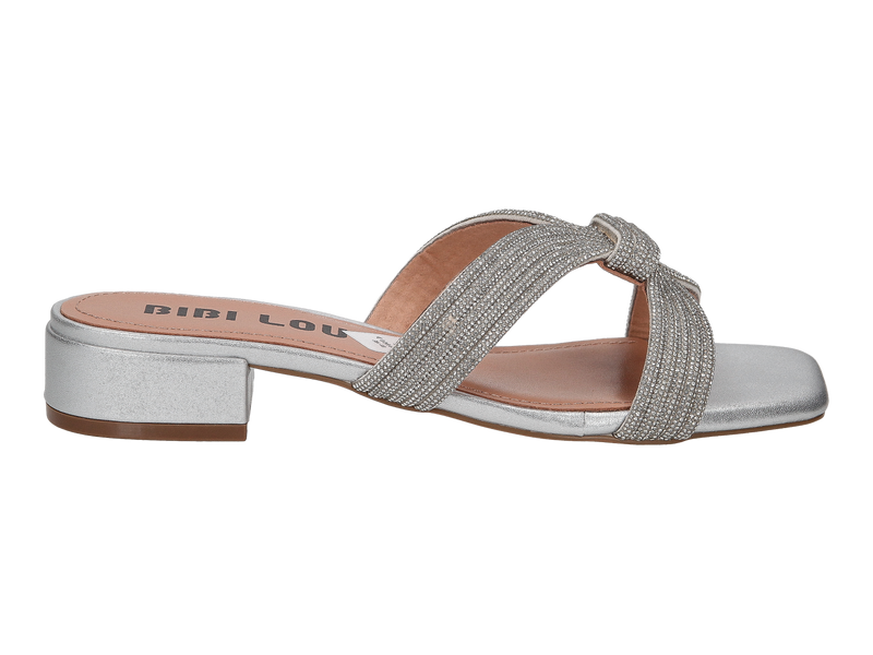 Bibi Lou Mules Silver