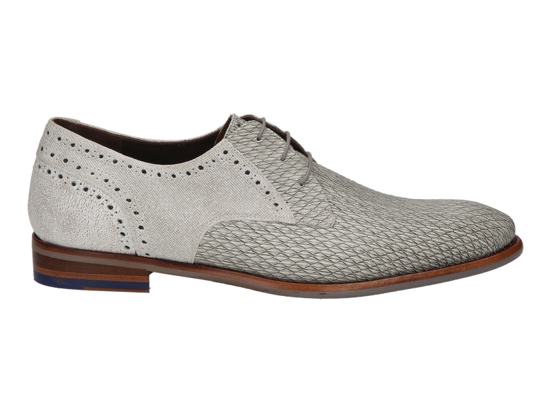 Floris Van Bommel Chaussures à Lacets Gris