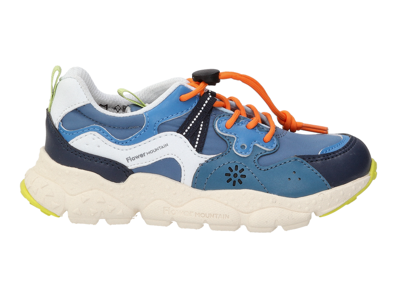 Flower Mountain Sneakers Blauw