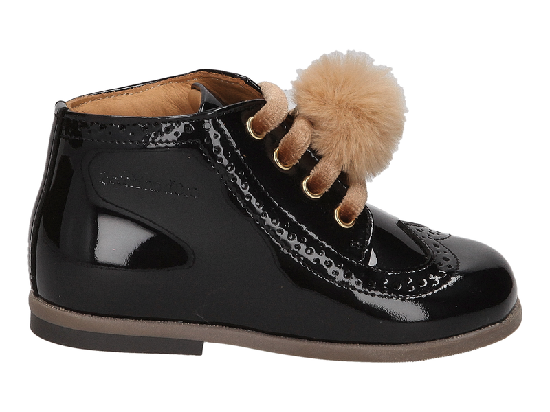 Zecchino D'oro Lace Shoes Black