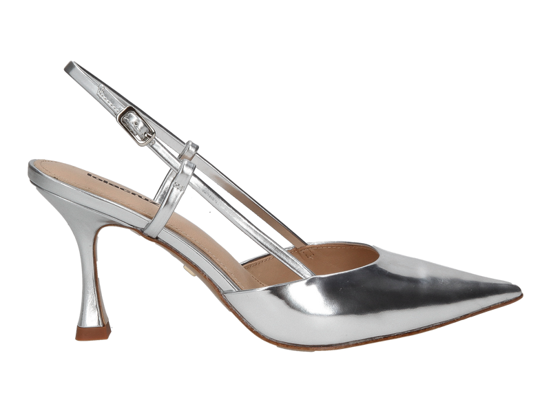 Lola Cruz Sandals Silver