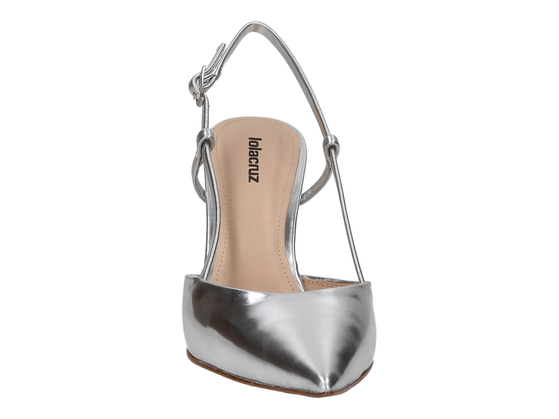 Lola Cruz Sandals Silver