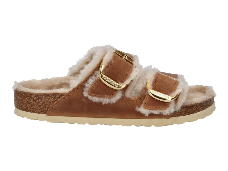 Birkenstock Tongues Cognac