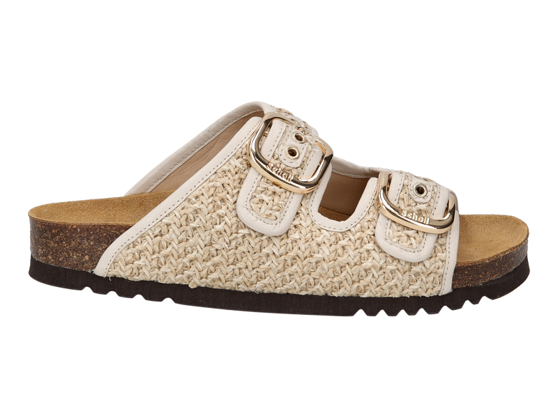 Scholl Mules Beige