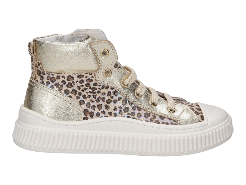 Beberlis Chaussures à Velcro Leopard