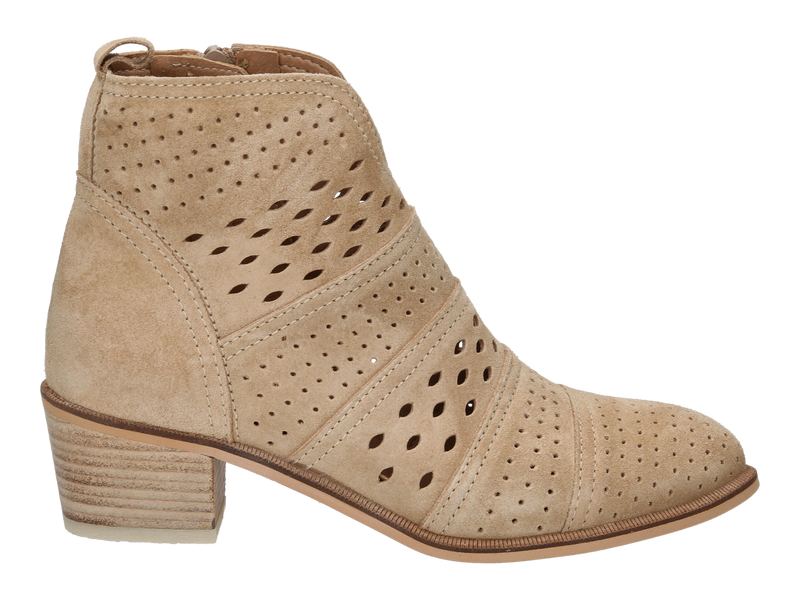 Alpe Boots Met Hak Beige