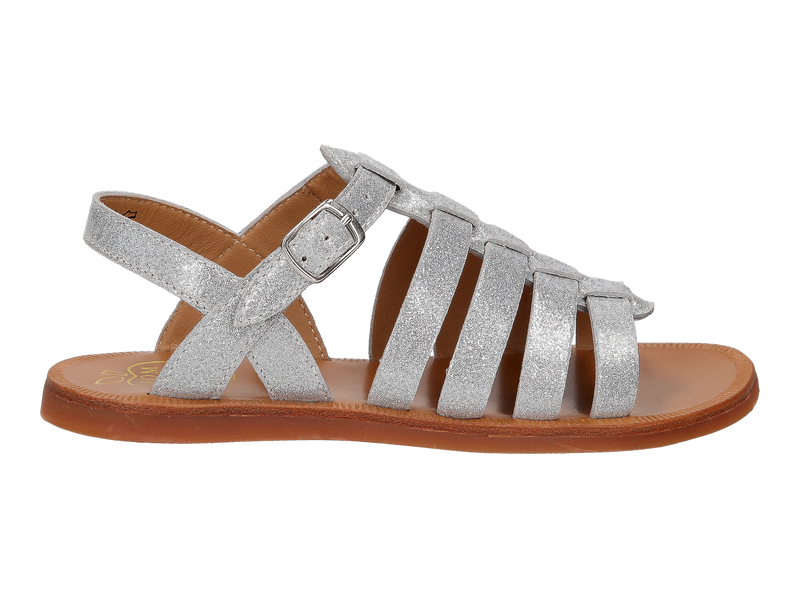 Pom D'api Sandalen Zilver