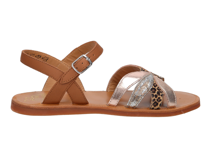 Pom D'api Sandalen Brons