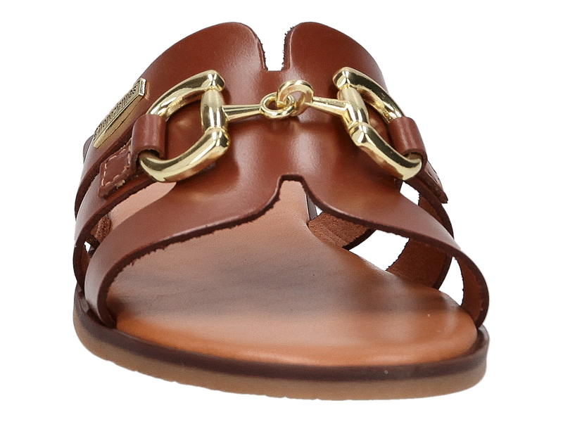 Les Tropeziennes Slippers Cognac