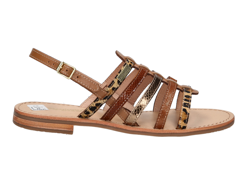 Les Tropeziennes Sandals Cognac