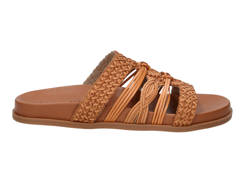 Valentina Slippers Cognac