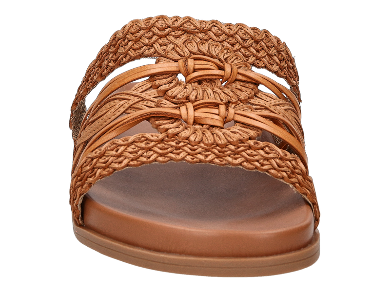 Valentina Slippers Cognac