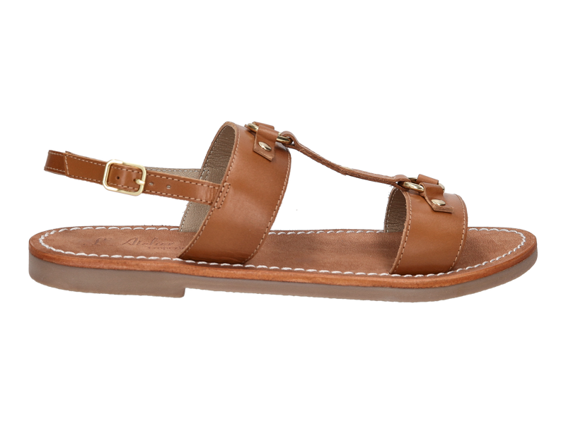 L'atelier Tropezien Sandals Cognac