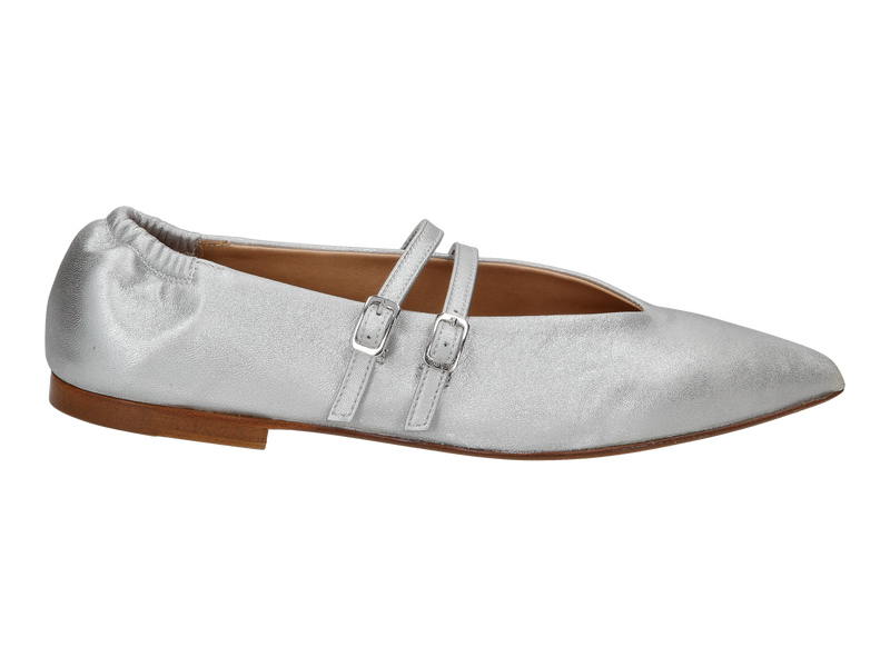 Laura Bellariva Ballerines Argent