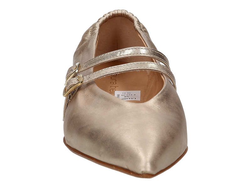 Laura Bellariva Ballerines Or