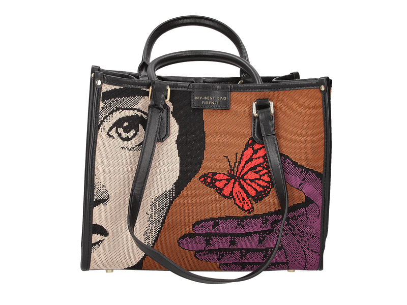 My-best Bag Shoppers Cognac