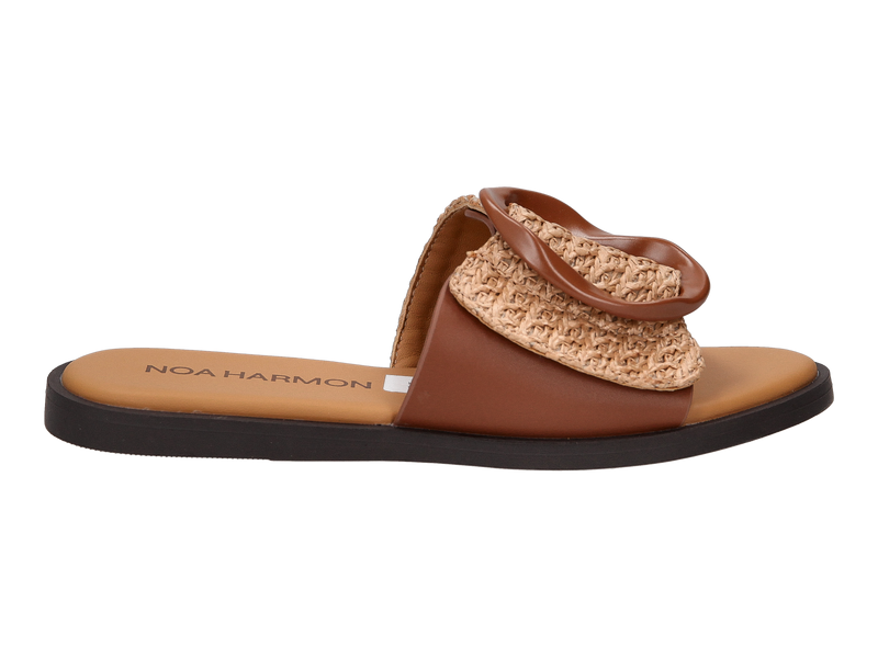Noa Harmon Mules Cognac