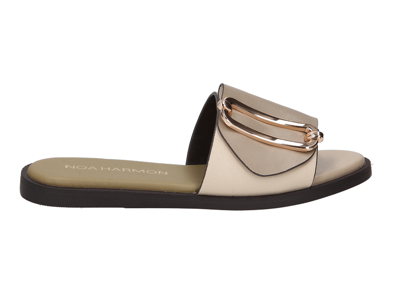 Noa Harmon Mules Beige