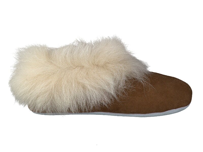 Shepherd Pantoufles Cognac