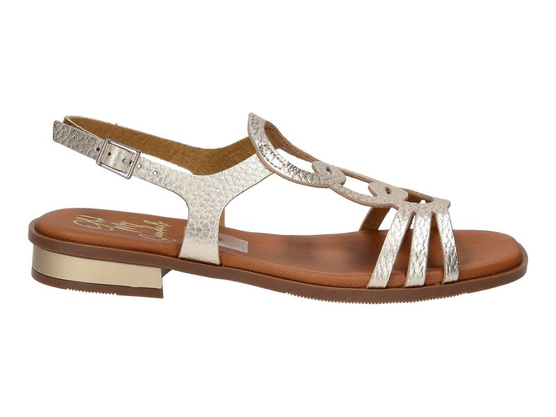Oh My Sandals Sandalen Goud