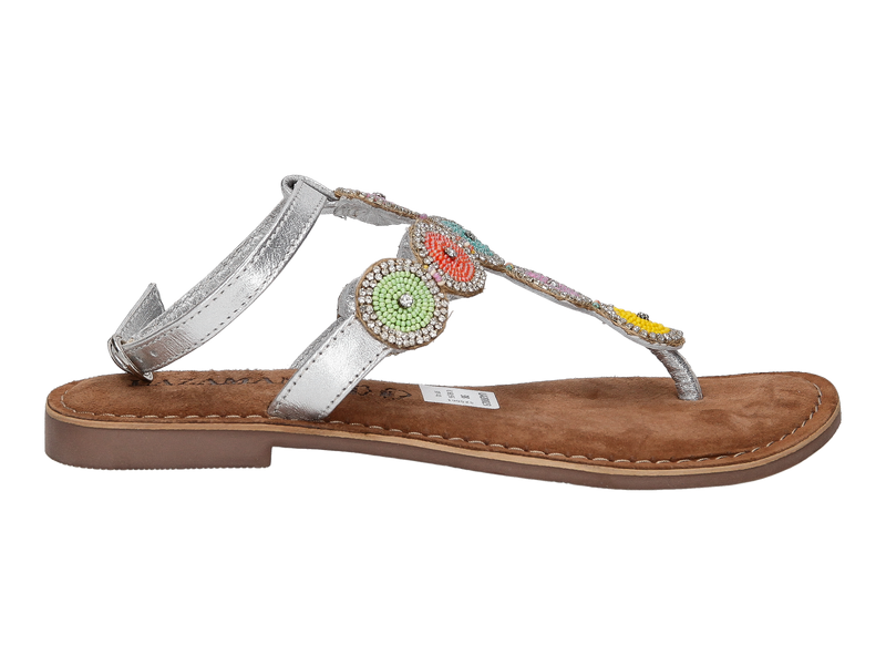 Lazamani Sandals Silver