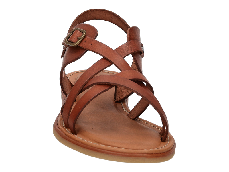 Shabbies Sandalen Cognac