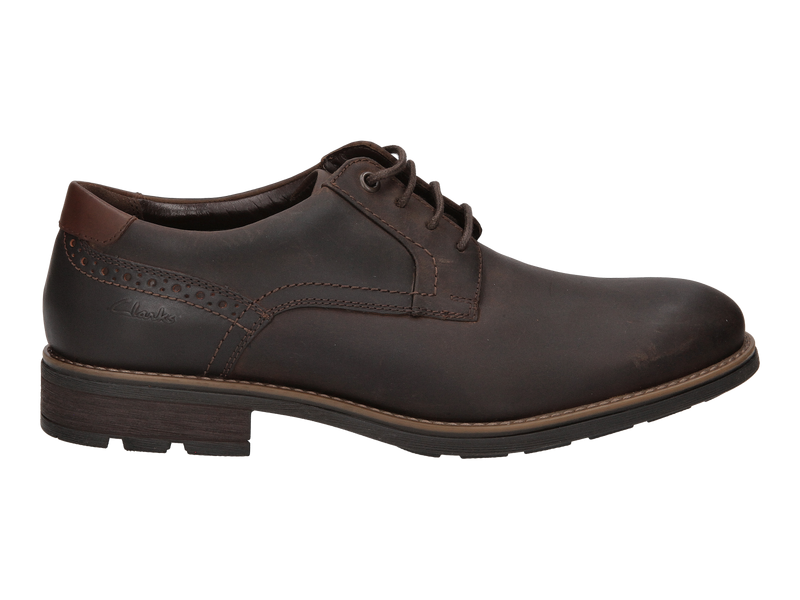 Clarks Veterschoenen Bruin