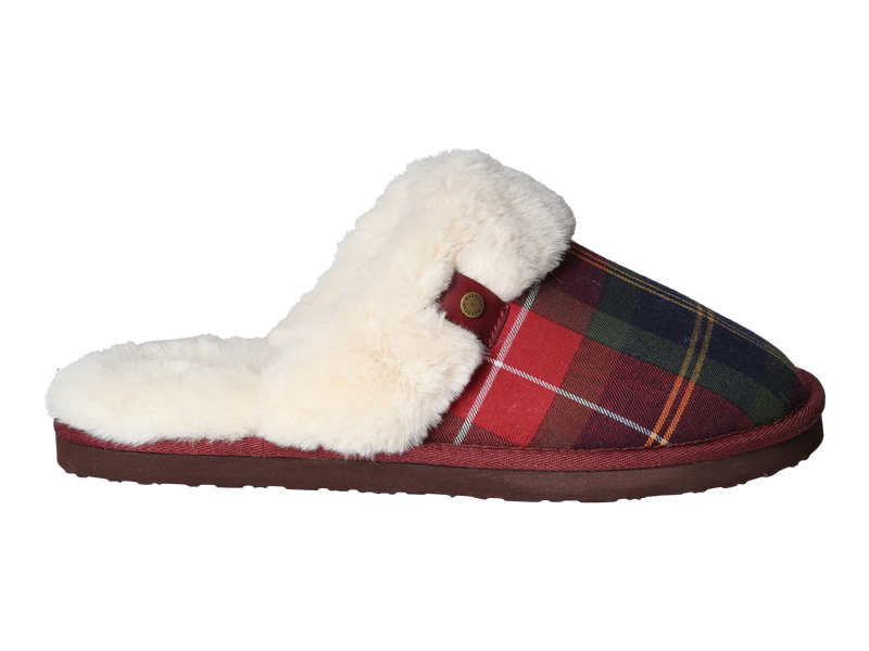 Barbour Slippers Red
