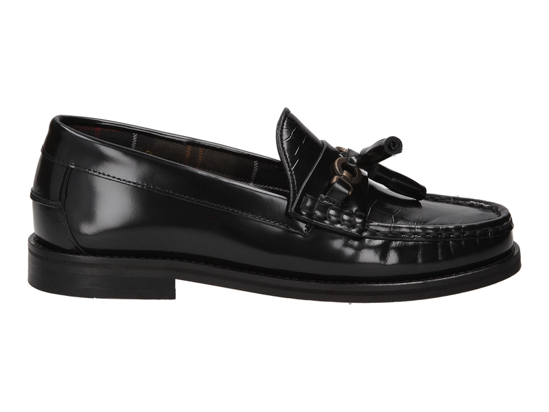 Barbour Mocassins Black