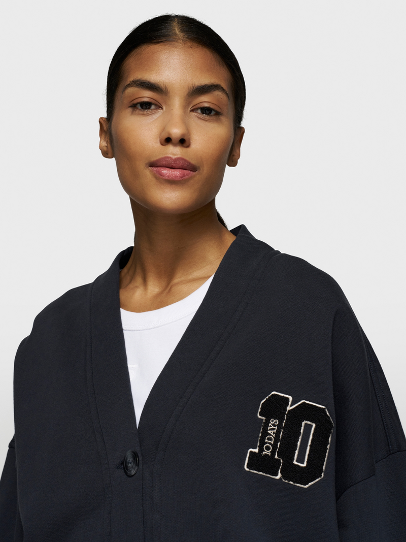 10 Days Gilets Blauw