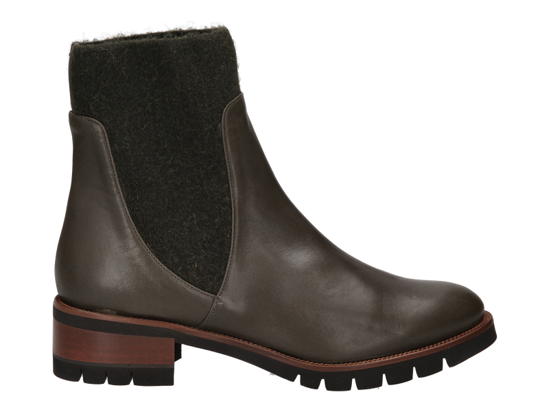 Cervone Boots Met Hak Groen