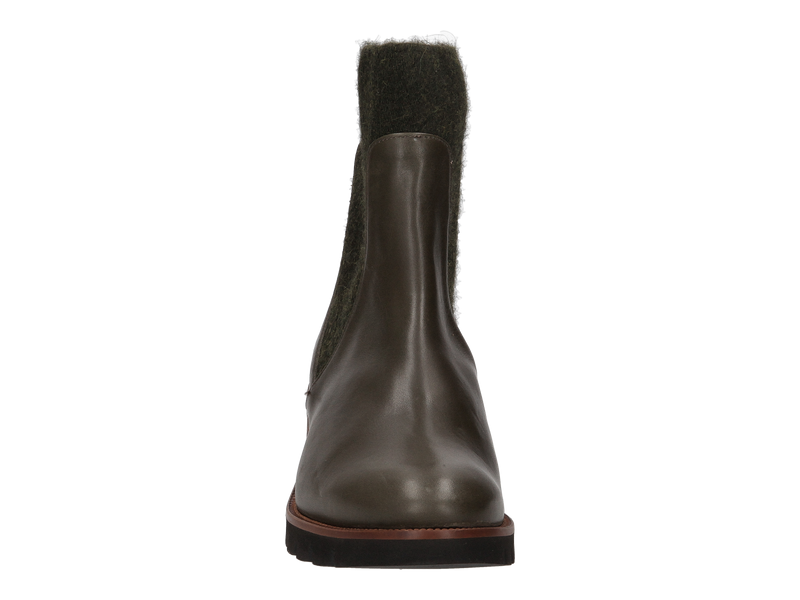 Cervone Boots Met Hak Groen