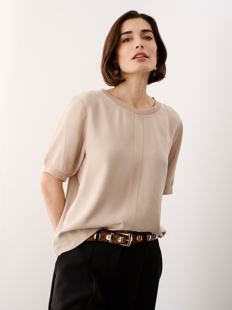 Margittes T-shirts Beige
