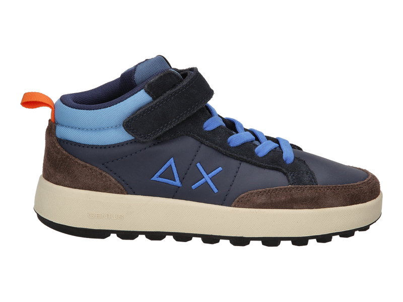 Sun 68 Sneakers Blauw