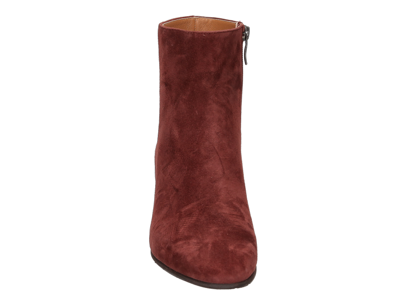 Voltan Boot With Heel Bordeaux