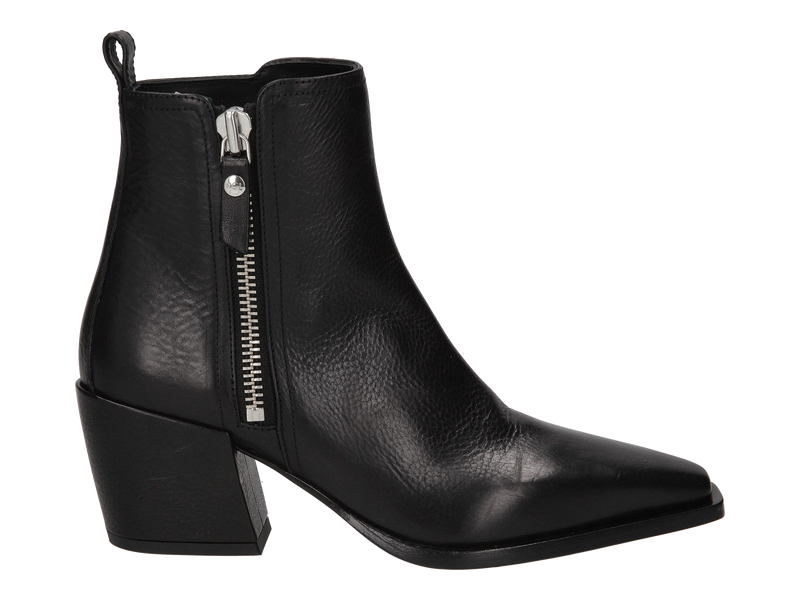 Agl Boot With Heel Black