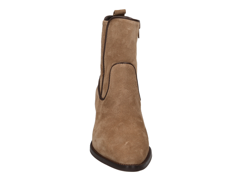 Alpe Boots Met Hak Taupe
