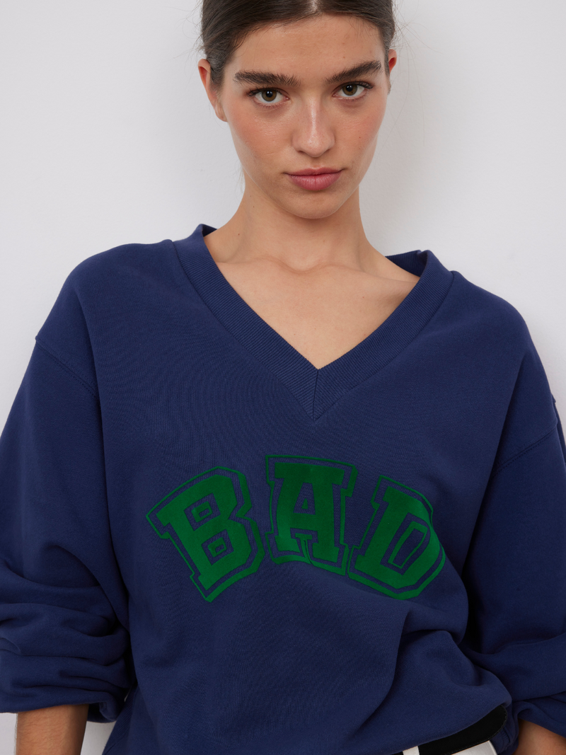 Bad Habits Sweaters Blauw