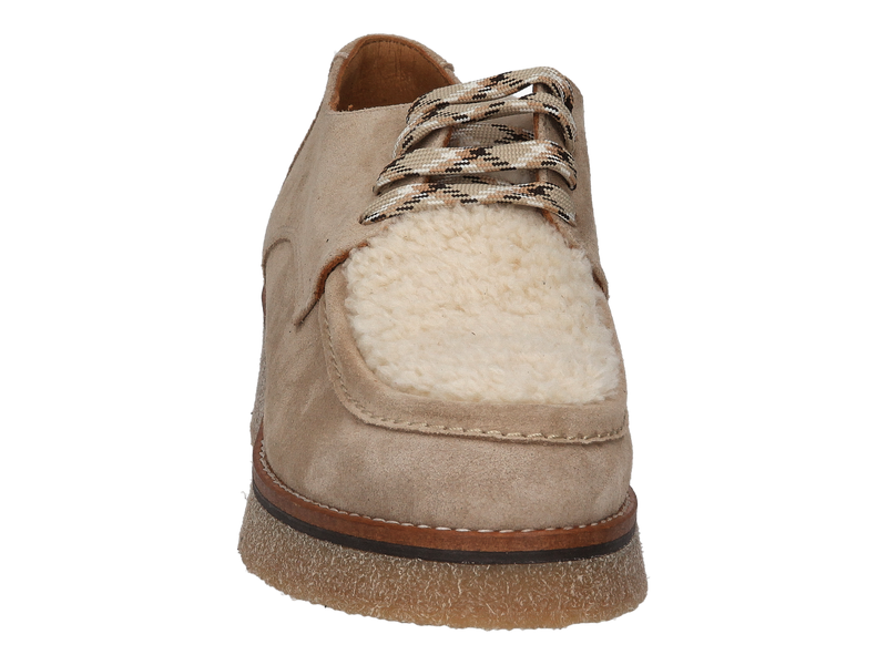 Ctwlk Chaussures à Lacets Beige