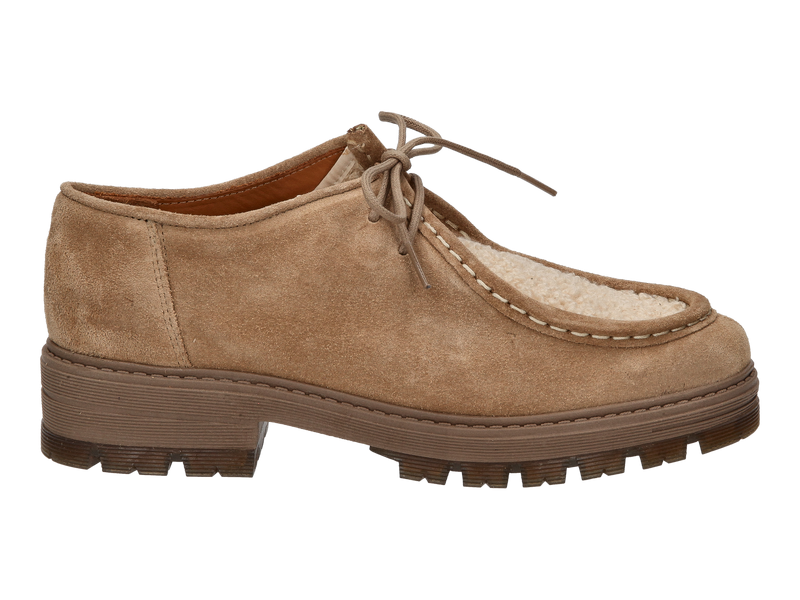 Ctwlk Chaussures à Lacets Beige