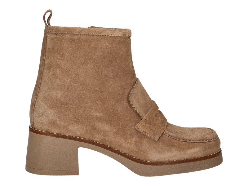 Ctwlk Boots Met Hak Beige