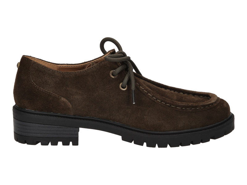 Emilie Karston Chaussures à Lacets Kaki