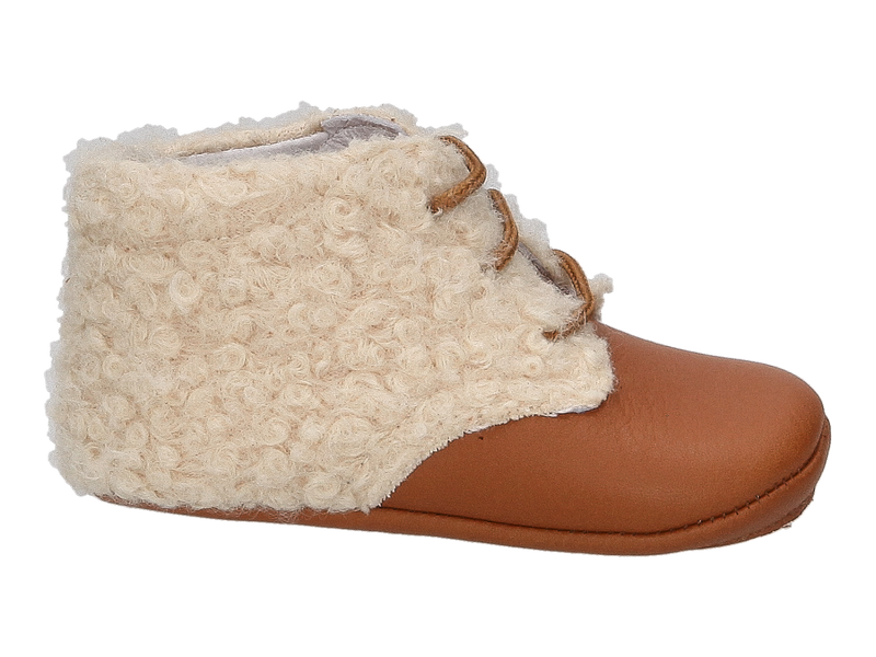 Beberlis Veterschoenen Cognac