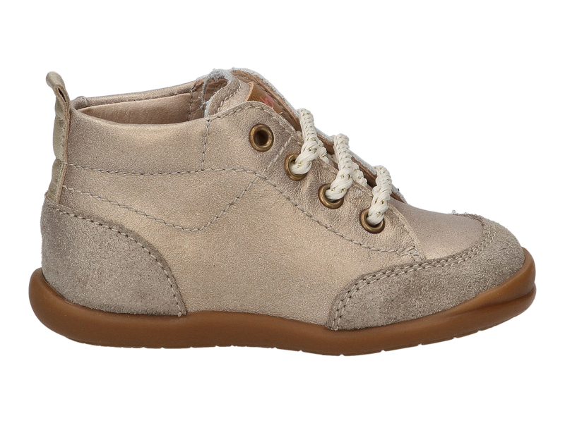 View product 'Beberlis Lace Shoes Gold' Beberlis Lace Shoes Gold