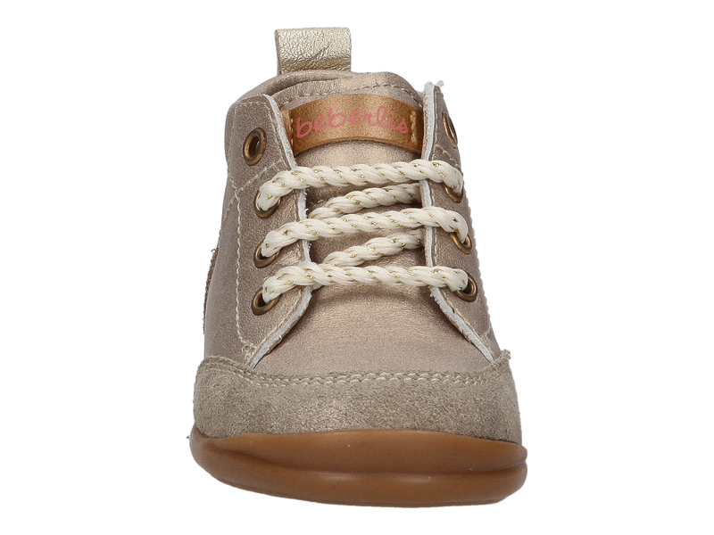 View product 'Beberlis Lace Shoes Gold' Beberlis Lace Shoes Gold