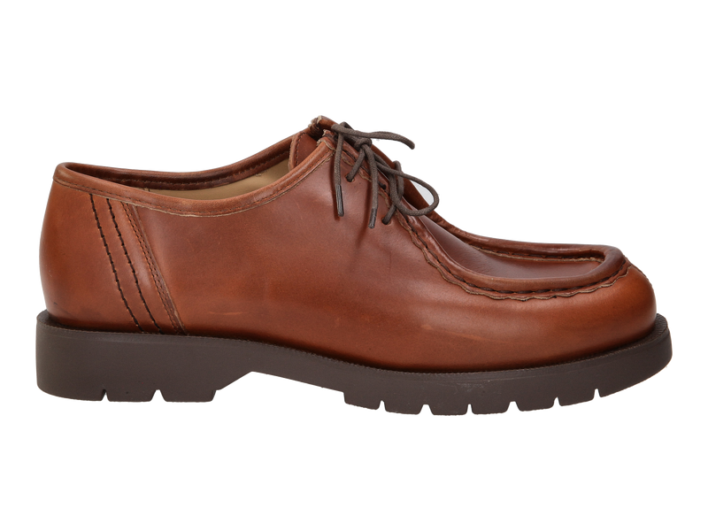 Kleman Lace Shoes Cognac
