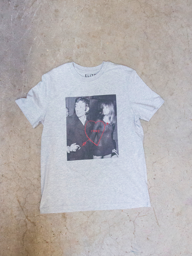 Elite T-shirts Grijs